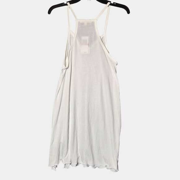 Miken Juniors Knot-Hem Cover-up Swim Dress White XS Summer Beach Vacation NWT - Picture 4 of 7